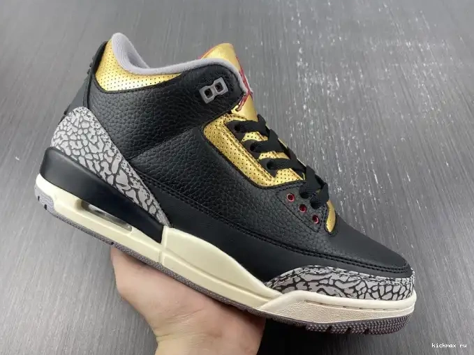 Rep Air Gold WMNS 3 CK9246-067 Jordan Black 0421